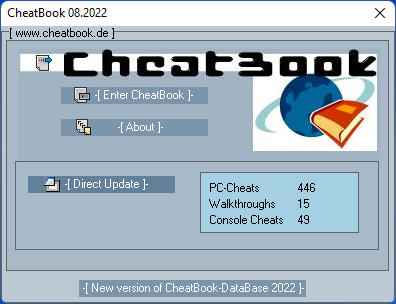 Cheatbook Screenshots - Cheatbook (08/2022) - Issue August 2022, Cheats, Hints, Walkthroughs and Console Cheats