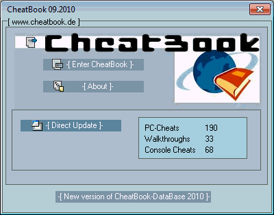 Cheatbook Screenshots - Cheatbook (09/2010) - Issue September 2010, Cheats, Hints, Walkthroughs and Console Cheats