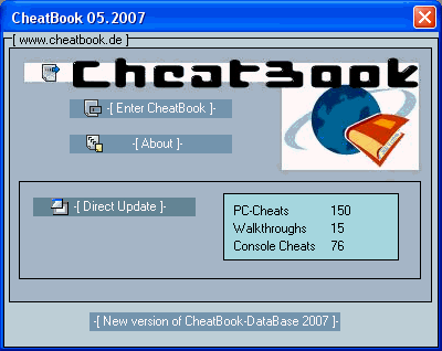 Screenshots Cheatbook (05/2007) - Issue May 2007, Cheats, Walktroughs and Console Cheats