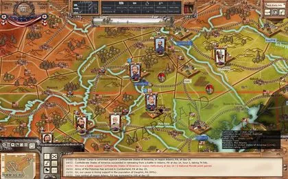 American Civil War - 1861-1865 - The Blue And The Gray screenshot