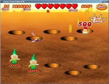 Hammer Heads Deluxe screenshot