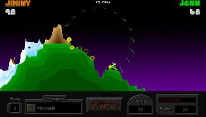 Pocket Tanks screenshot