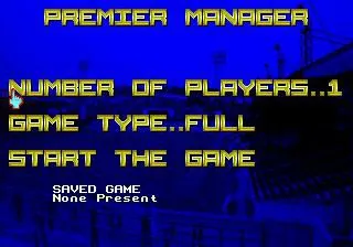 Premier Manager'99 screenshot