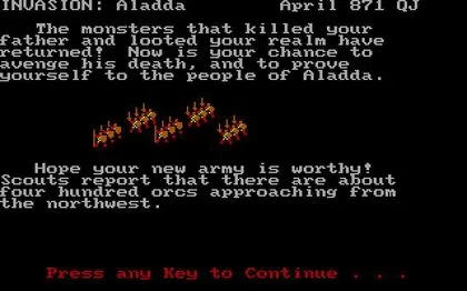 Sword of Aragon screenshot