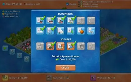 Townopolis screenshot