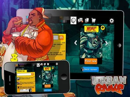 Urban Rivals screenshot